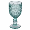 Set de 6 copas de vidrio con superficie texturizada 280ml Geometrie Ocean Oferta