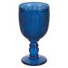 Set de 6 copas de vidrio con superficie texturizada 280ml Geometrie Ocean Catálogo