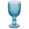 Set de 6 copas de vidrio con superficie texturizada 280ml Geometrie Ocean Stock
