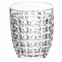 Juego de 6 vasos de agua 350ml con superficie texturizada Geometrie Rebajas