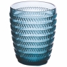 Juego de 6 vasos de agua 350ml con superficie texturizada Geometrie Stock