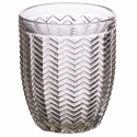 Juego de 6 vasos de agua 350ml con superficie texturizada Geometrie Elección