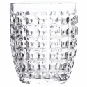 Juego de 6 vasos de agua 350ml con superficie texturizada Geometrie Modelo