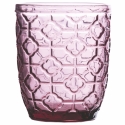 Juego de 6 vasos de agua 350ml con superficie texturizada Geometrie Características
