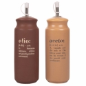 Juego de condimentos 5 piezas con aceitera de gres Victionary A Oferta