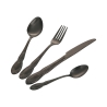 Juego de 24 cubiertos de acero satinado estilo barroco Wonderland Oferta