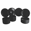 Juego de platos 12 piezas de gres para 4 personas Gourmet Villa d'Este Home Tivoli 