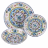 Juego de vajilla 18 piezas de porcelana para 6 personas Andalusia Descueto