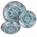 Juego de vajilla 18 piezas de porcelana para 6 personas Andalusia Catálogo