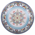 Juego de vajilla 18 piezas de porcelana para 6 personas Andalusia Características