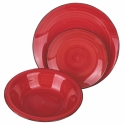 Juego de platos de gres pintados a mano 18 piezas para 6 personas Baita Rebajas