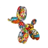Escultura moderna perro globo pop art en resina MiniMira-PA Oferta
