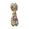 Escultura moderna perro globo pop art en resina MiniMira-PA Descueto