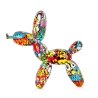 Escultura moderna perro globo pop art en resina MiniMira-PA Catálogo