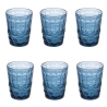 Set de 6 vasos de agua 280ml con decoración en relieve Nobilis 2 Catálogo