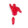 Escultura de resina para pared corredor con acabado lacado rojo Doro-L Rebajas