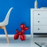 Escultura perro globo estatua de resina efecto metal Mira-M Compra