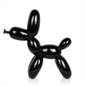 Escultura perro globo estatua moderna de resina lacada MiniMira-L Descueto