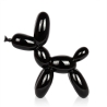 Escultura perro globo estatua moderna de resina lacada MiniMira-L Descueto