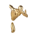Estatua de resina para pared con efecto metálico, corredor Doro-M Oferta