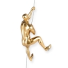 Escultura en resina para pared escalador efecto metal diseño Vero-M Precio
