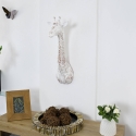 Escultura de resina para pared estatua de jirafa moderna multicolor Brysh Venta
