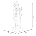 Escultura moderna de resina lacada estatua cabeza de caballo Knyph-L Coste