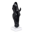 Escultura moderna de resina lacada estatua cabeza de caballo Knyph-L Características