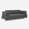 Sofá modular de 3 plazas de diseño moderno por módulos con mesitas Diadema Venta