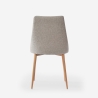 Silla acolchada moderna de tela para salón-comedor y cocina Sirka Precio