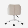 Silla giratoria de tela con reposabrazos para oficina y teletrabajo Kivri Stock