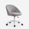 Silla de oficina giratoria de tela con altura ajustable Mikro Rebajas