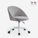 Silla de oficina giratoria de tela con altura ajustable Mikro Promoción