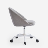 Silla de oficina giratoria de tela con altura ajustable Mikro Descueto