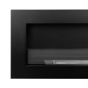 Chimenea de bioetanol de pared Siena 120 negra 120x40 Catálogo