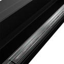 Chimenea de bioetanol empotrable en pared biocamino 120x40 Livorno 120 negro Stock