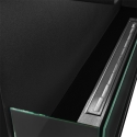 Chimenea de bioetanol empotrable en esquina biocamino 120x45 Sutri 120 Compra