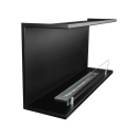 Chimenea de bioetanol empotrable con 3 lados abiertos 90x45 Trevi 90 Rebajas