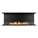 Chimenea de bioetanol empotrada de 3 lados abiertos biocamino 120x50 Trevi 120 Venta