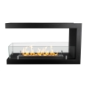 Chimenea de bioetanol empotrable trifacial 3 Lados 90x50 Maratea 90 Oferta