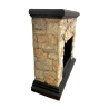 Chimenea de bioetanol de suelo efecto piedra artificial L105xP38xH100 Belluno Rebajas