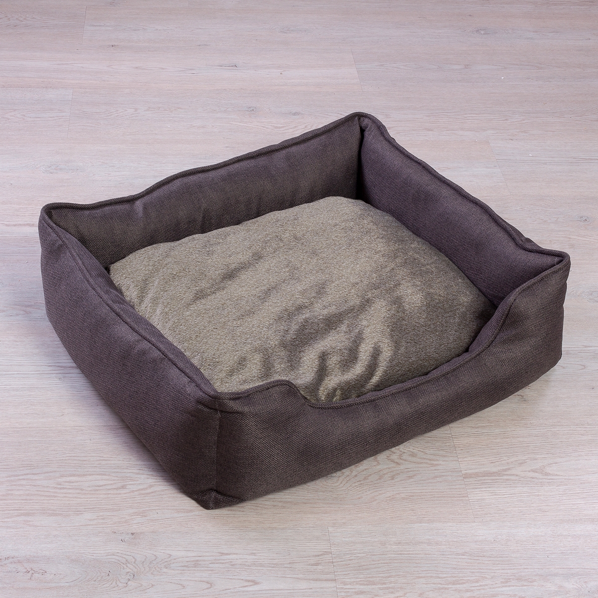 Cama suave para perros y gatos de raza pequeña con cojín 62x50cm Living Promoción Cama suave para perros y gatos de raza pequeña con cojín 62x50cm Living Promoción