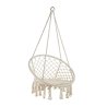 Silla colgante de jardín en tejido macramé crochet Swing Promoción