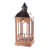 Set de 2 faroles decorativos shabby chic de madera con portavelas Palu Venta