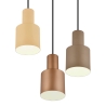 Lámpara colgante moderna con 3 luces de metal multicolor Lumak Oferta