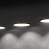 Lámpara colgante LED negra moderna con 3 luces regulables Pular Modelo