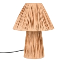 Lámpara de mesa de noche en papel natural de diseño moderno Vorth Catálogo