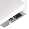 Aplique de pared con carga inalámbrica USB y pantalla de tela Myrik Catálogo