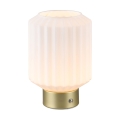 Lámpara de mesa diseño moderno elegante luz LED recargable Arina Promoción