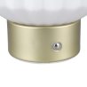 Lámpara de mesa diseño moderno elegante luz LED recargable Arina Oferta